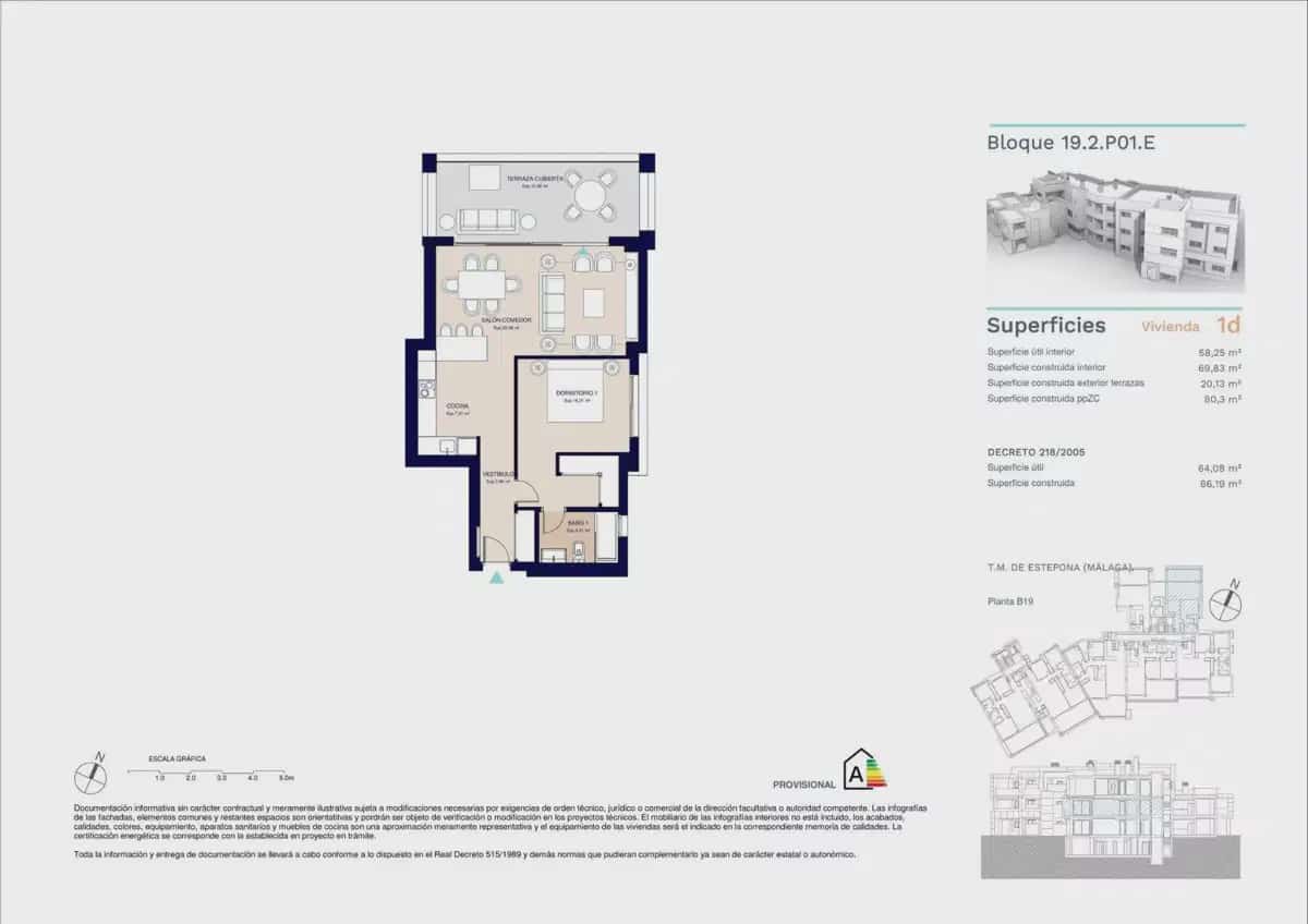 1 chambre Appartement à vendre à New Golden Mile avec piscine garage - 341 000 € (Ref: 10098670)