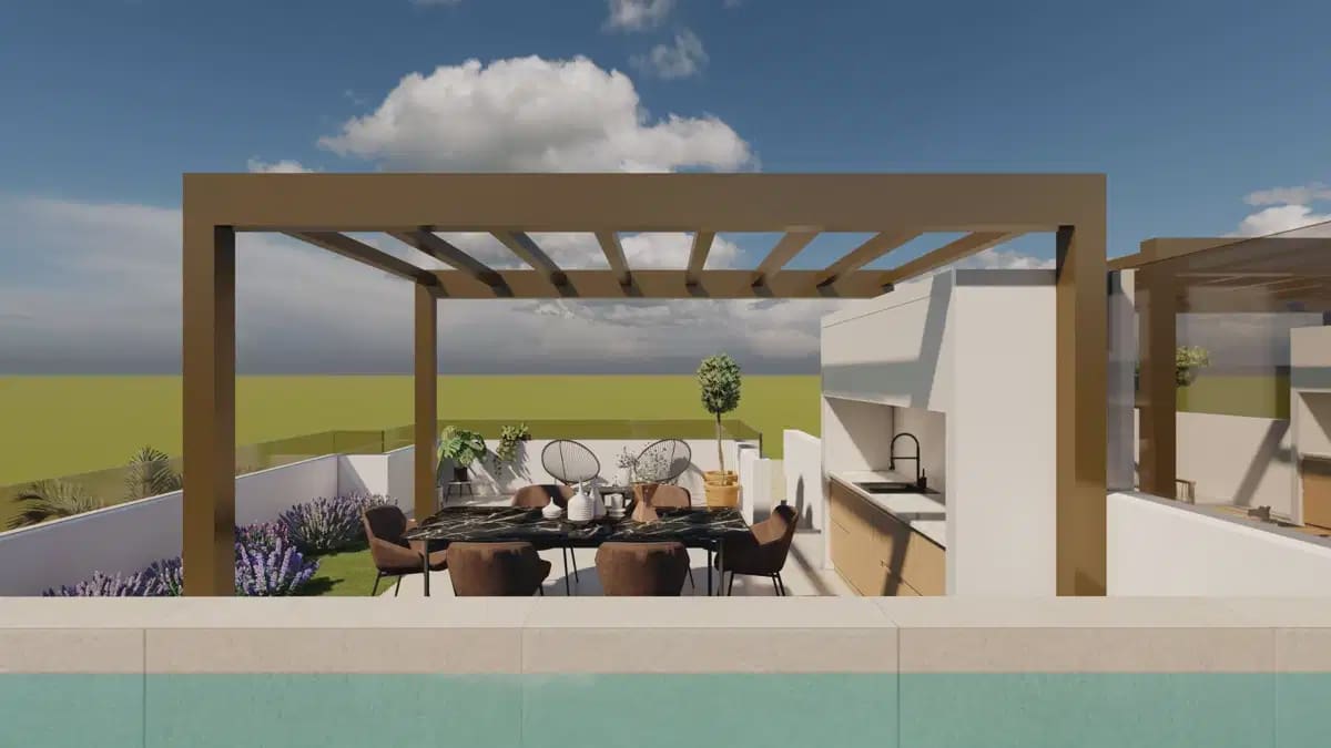 2 slaapkamer Bungalow te koop in San Pedro del Pinatar met zwembad garage - € 329.900 (Ref: 10098672)