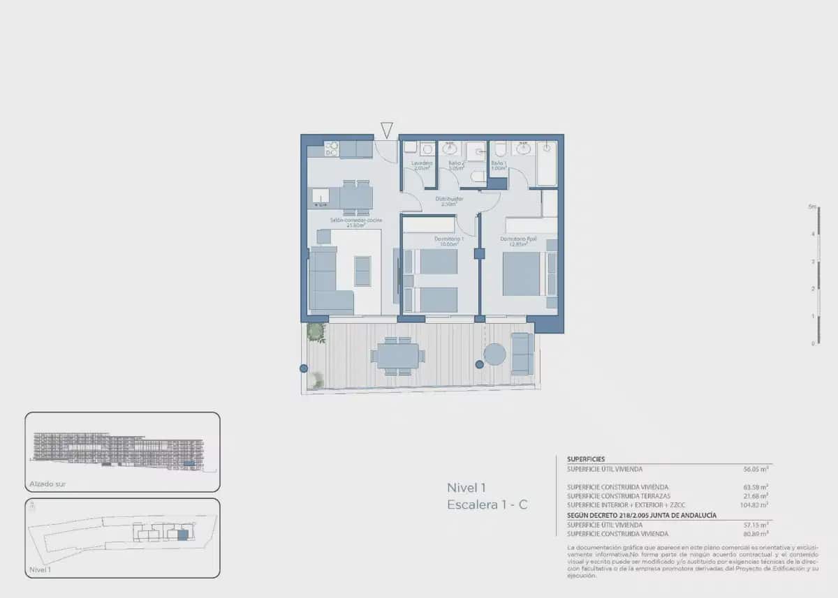 2 slaapkamer Appartement te koop in Fuengirola met zwembad garage - € 358.000 (Ref: 10108846)