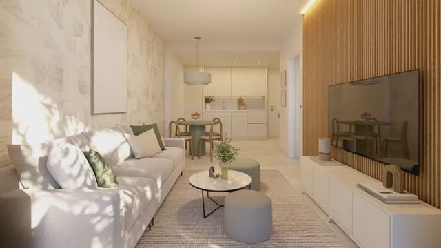 1 makuuhuone Kattohuoneisto myytävänä paikassa Las Flores, Mijas mukana uima-altaan 
autotalli - 355 000 € (Ref: 10108848)