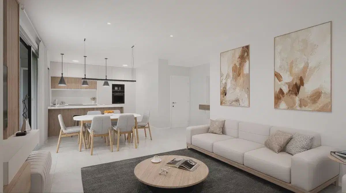 Apartamento de 3 habitaciones en Los Narejos en venta con piscina - 359.900 € (Ref: 10108857)
