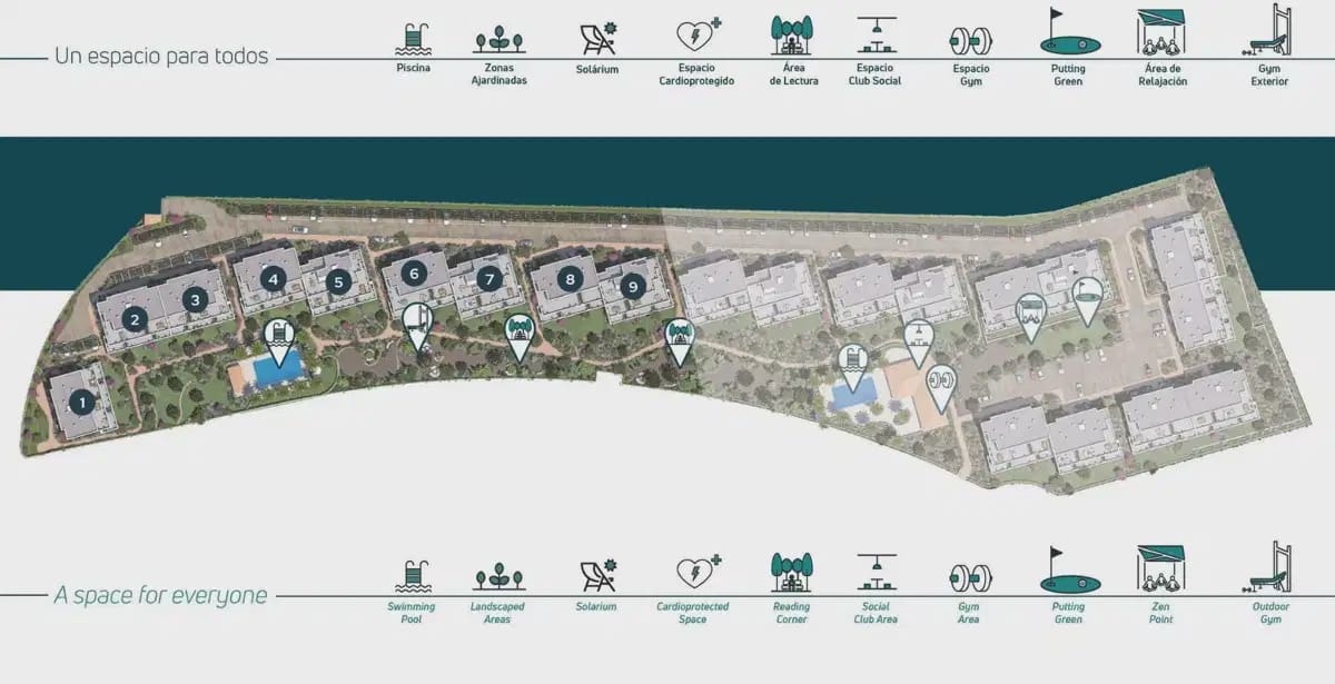 1 camera da letto Appartamento in vendita in Estepona con piscina garage - 359.000 € (Rif: 10108861)