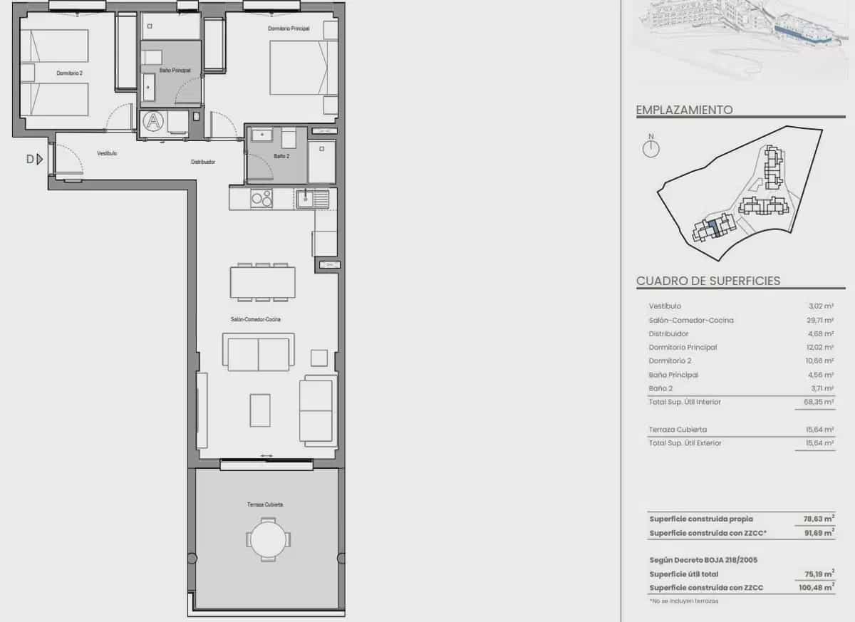 2 chambre Appartement à vendre à Mijas avec piscine garage - 366 000 € (Ref: 10111066)