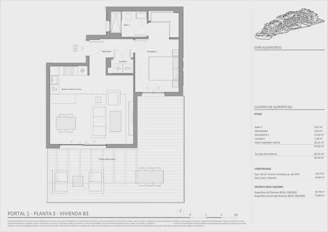 1 soverom Penthouse til salgs i Zona Calvario, Estepona med svømmebasseng garasje - € 363 000 (Ref: 10111075)
