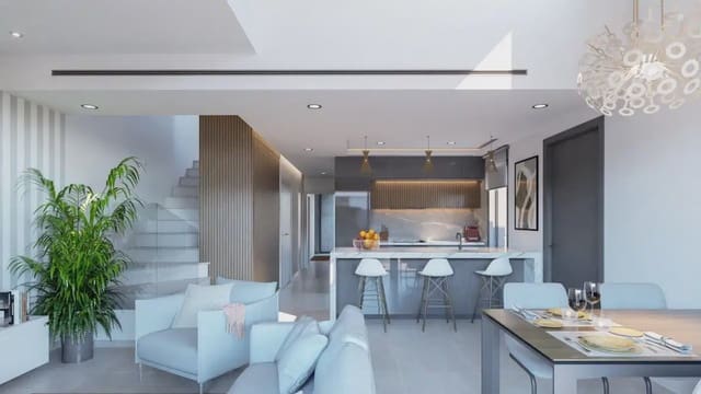 3 chambre Villa/Maison Semi-Mitoyenne à vendre à Los Nietos, Carthagène avec piscine - 374 900 € (Ref: 10111100)