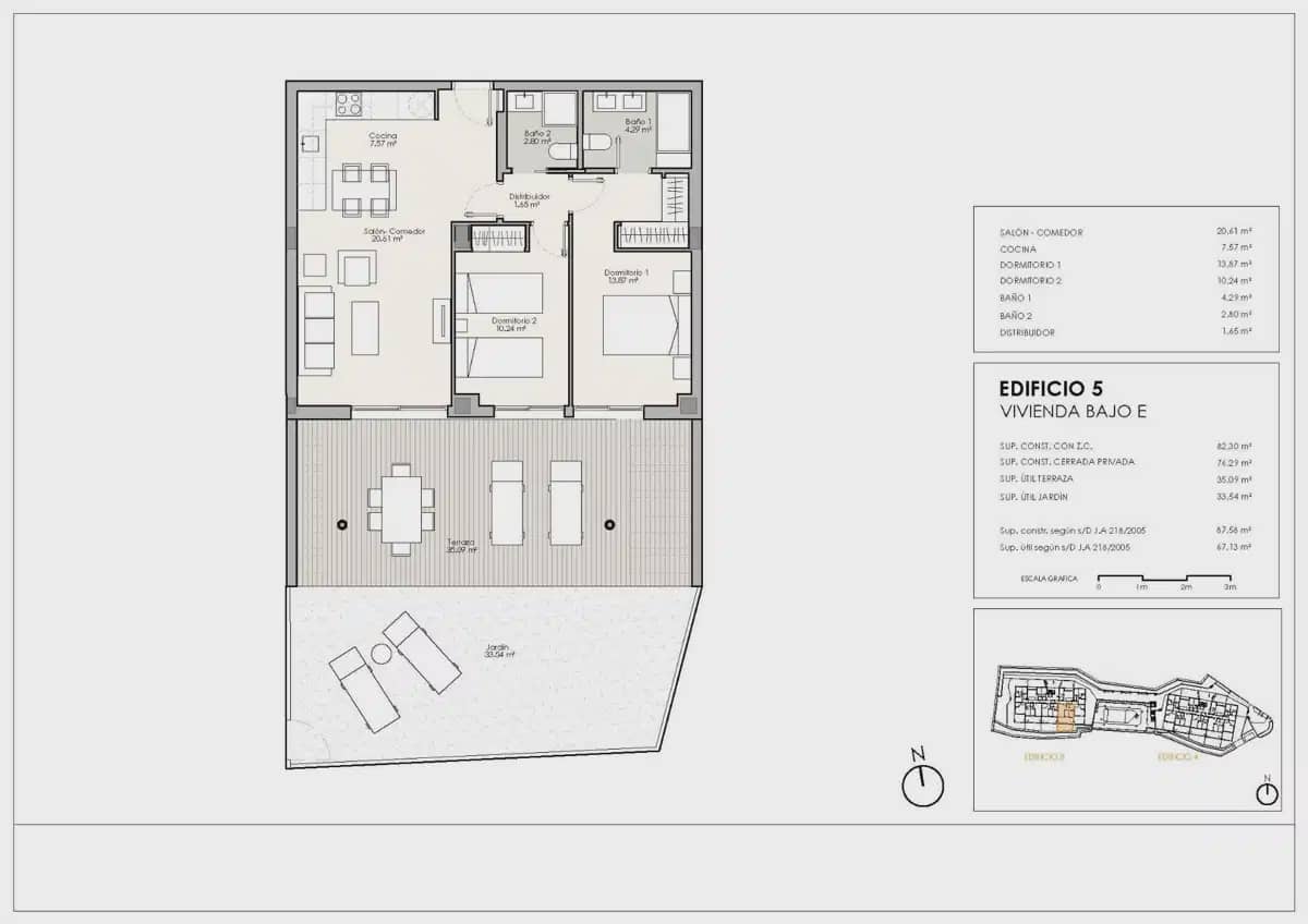 2 quarto Apartamento para venda em Casares com piscina garagem - 315 000 € (Ref: 10114487)