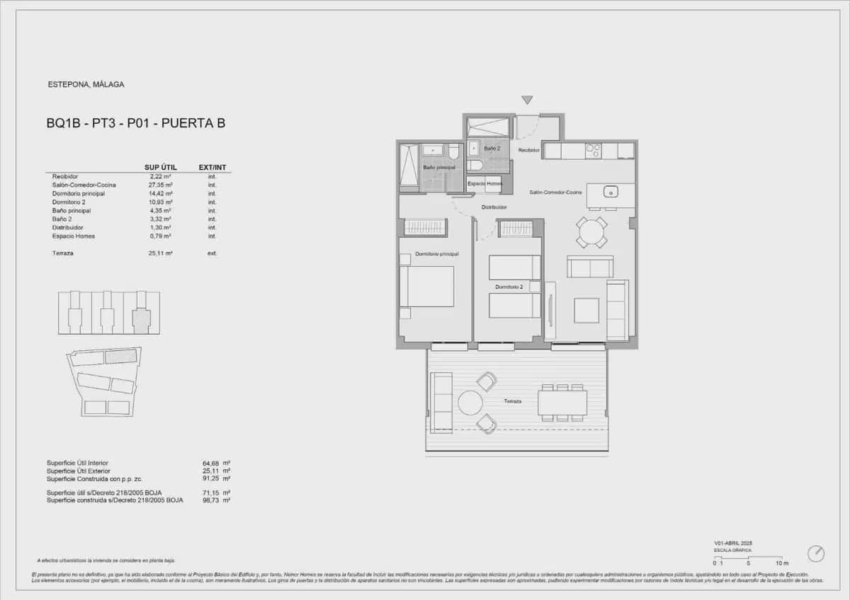 2 soverom Leilighet til salgs i Estepona med svømmebasseng garasje - € 321 000 (Ref: 10114495)