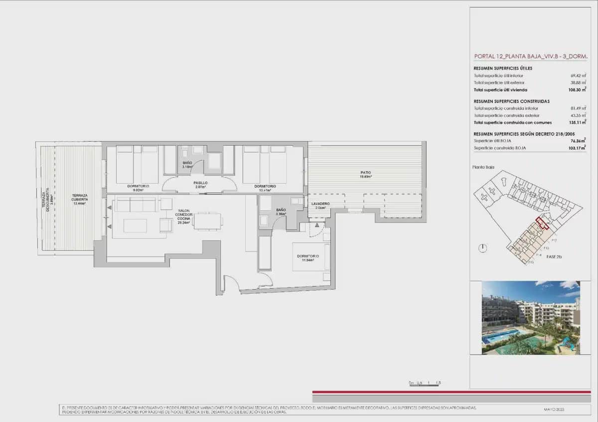Apartamento de 3 habitaciones en Mijas en venta con piscina garaje - 395.000 € (Ref: 10114497)