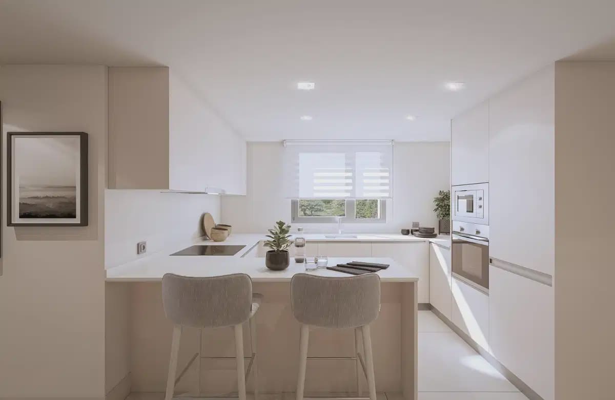 3 sypialnia Apartament na sprzedaż w Manilva z basenem garażem - 499 000 € (Ref: 10120328)