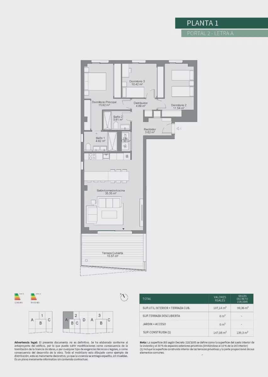 Apartamento de 3 habitaciones en Mijas en venta con garaje - 490.000 € (Ref: 10120336)