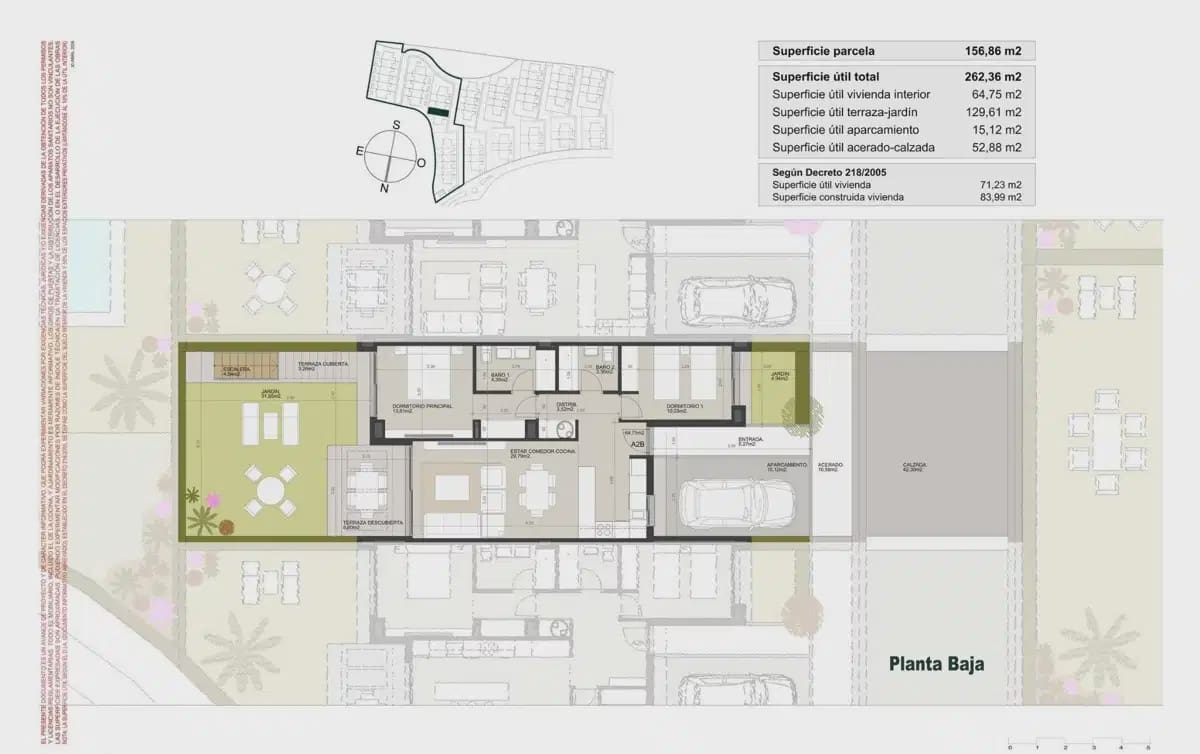 2 soverom Hus til salgs i Mijas med svømmebasseng garasje - € 460 000 (Ref: 10120338)