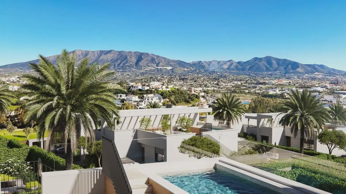 2 soverom Hus til salgs i Mijas med svømmebasseng garasje - € 460 000 (Ref: 10120338)