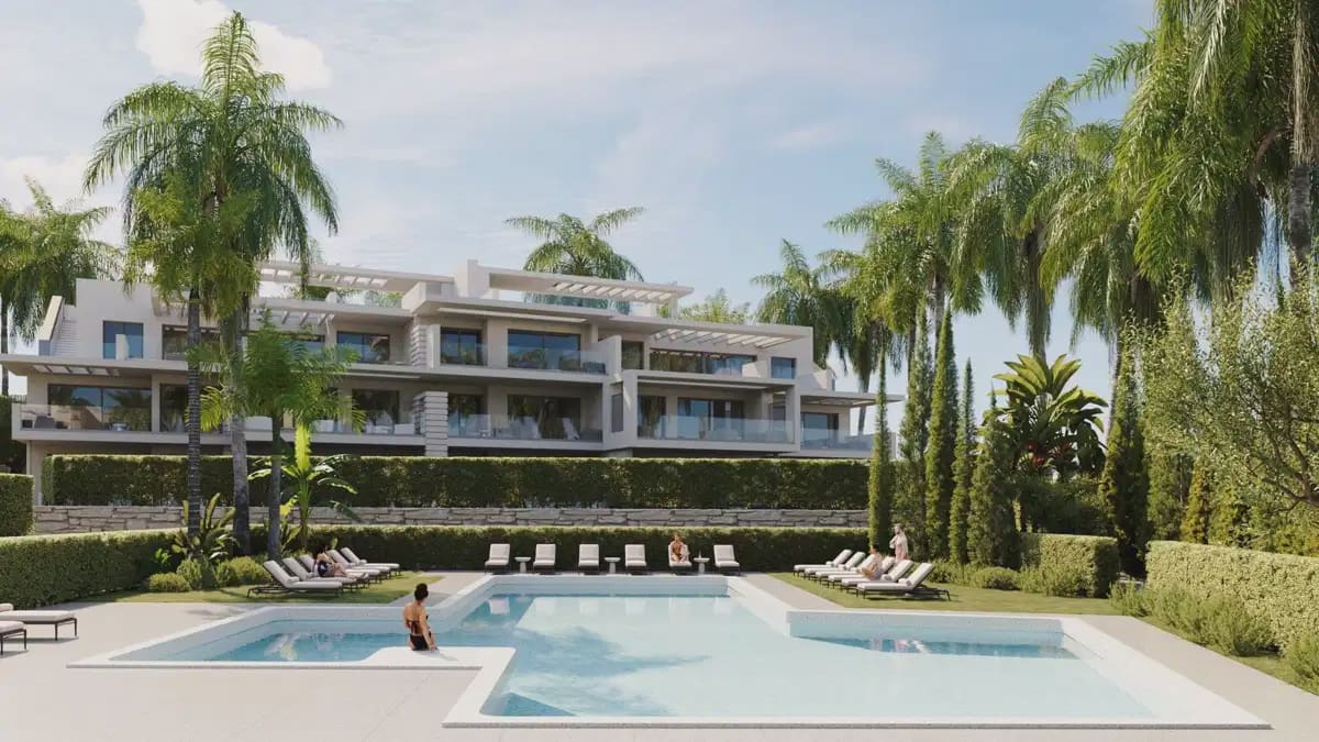 2 bedroom Apartment for sale in Estepona with pool garage - € 495,000 (Ref: 10120345)