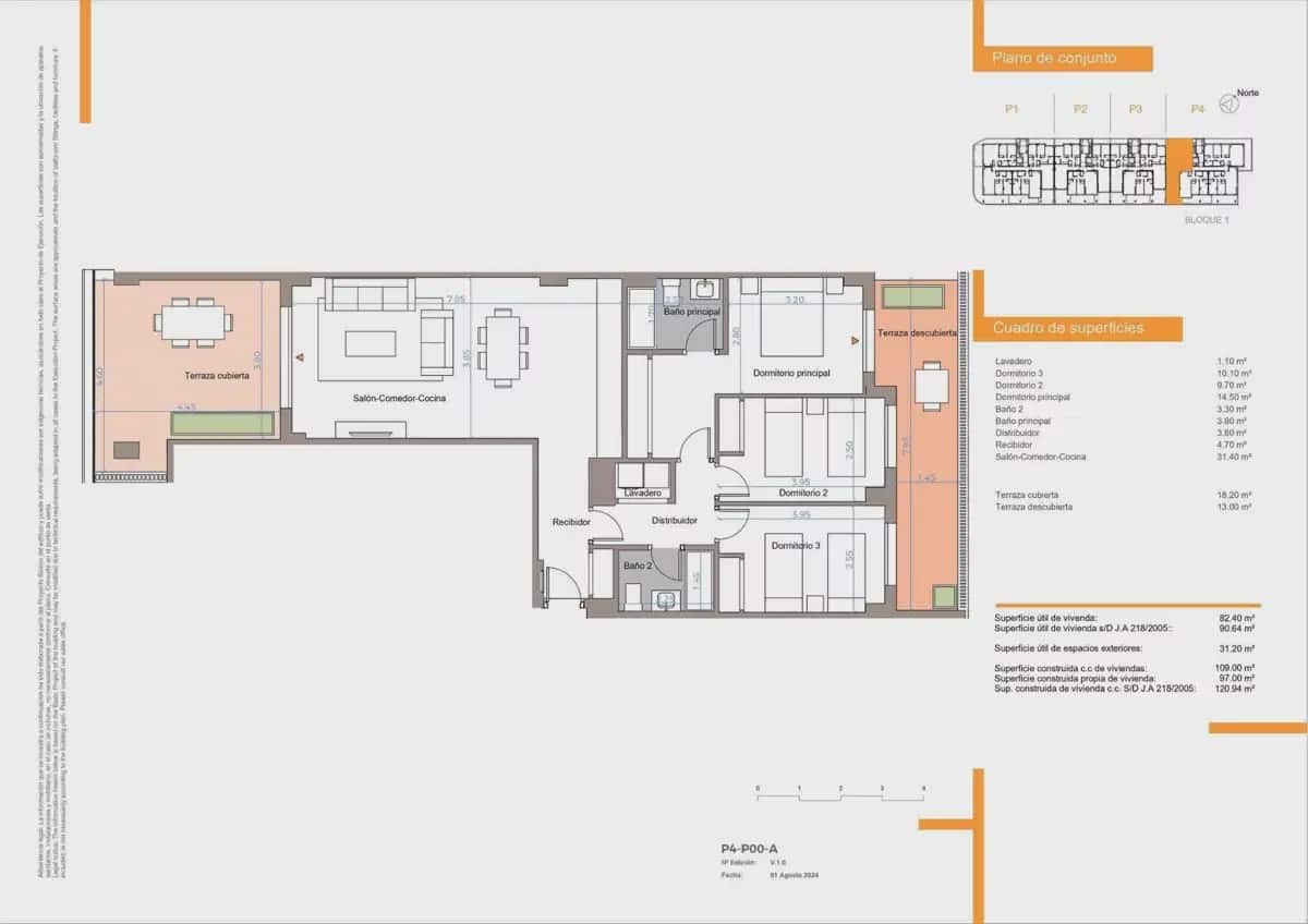 3 quarto Apartamento para venda em Benalmadena com piscina garagem - 430 800 € (Ref: 10120347)