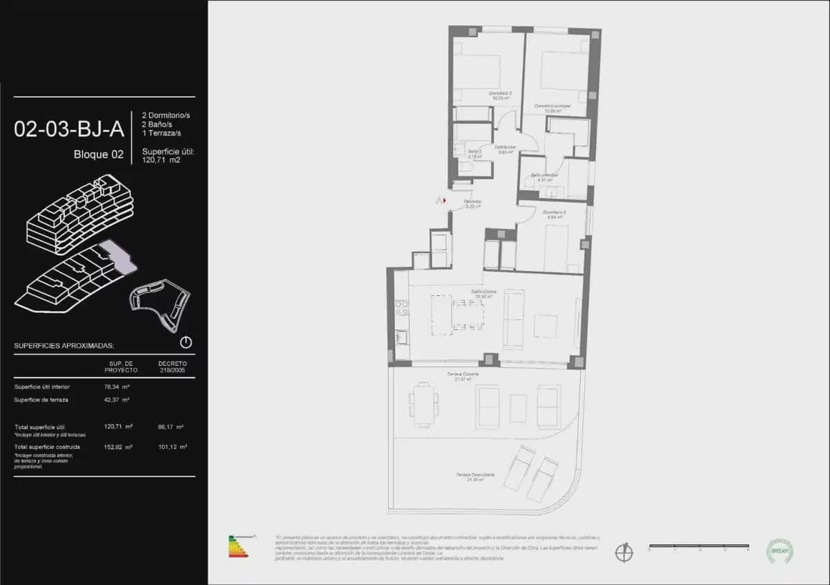 3 camera da letto Appartamento in vendita in Mijas con piscina garage - 487.000 € (Rif: 10120352)