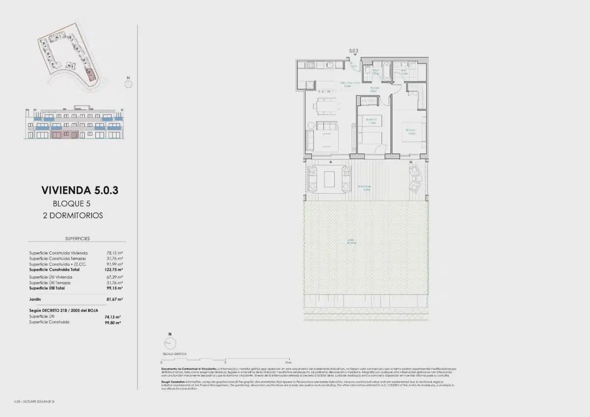 2 camera da letto Appartamento in vendita in Casares con piscina - 490.000 € (Rif: 10120354)