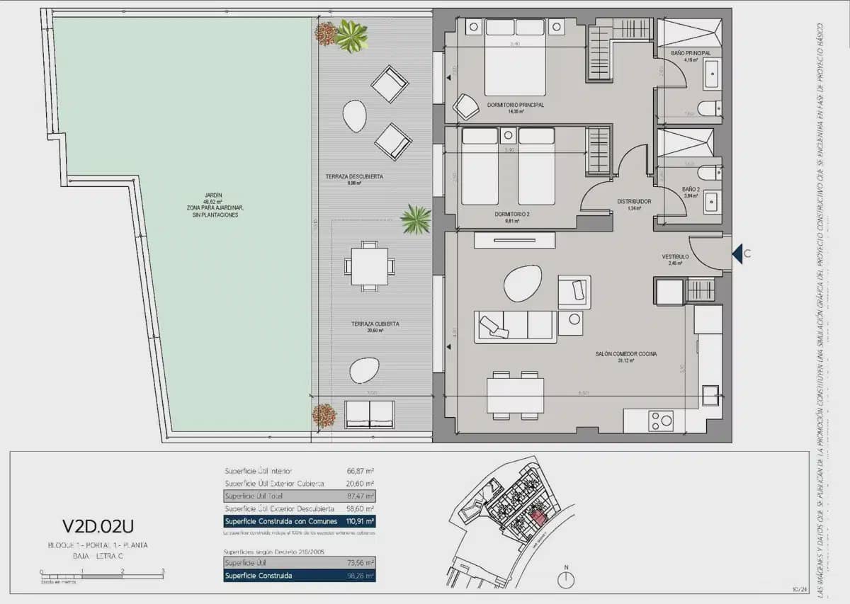 3 quarto Apartamento para venda em Manilva com piscina garagem - 385 000 € (Ref: 10120359)