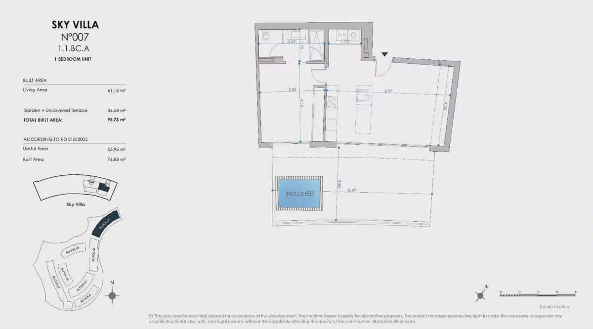 1 chambre Penthouse à vendre à Fuengirola avec piscine garage - 499 000 € (Ref: 10120369)