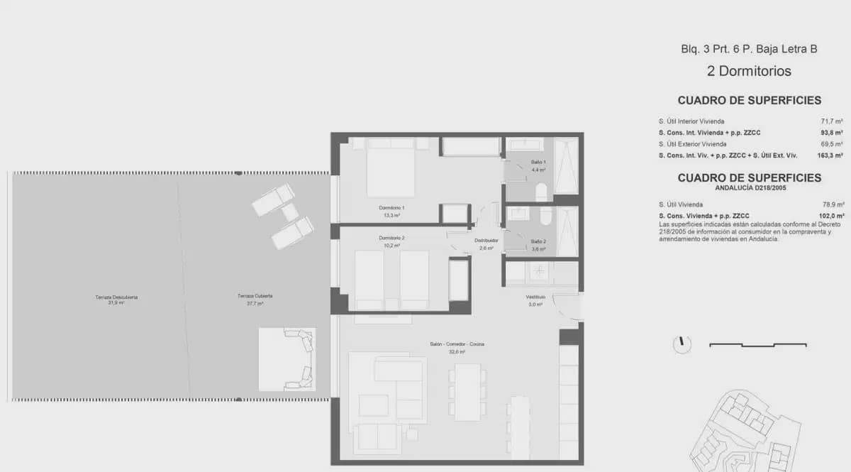 2 camera da letto Appartamento in vendita in Cancelada con piscina garage - 492.000 € (Rif: 10120371)