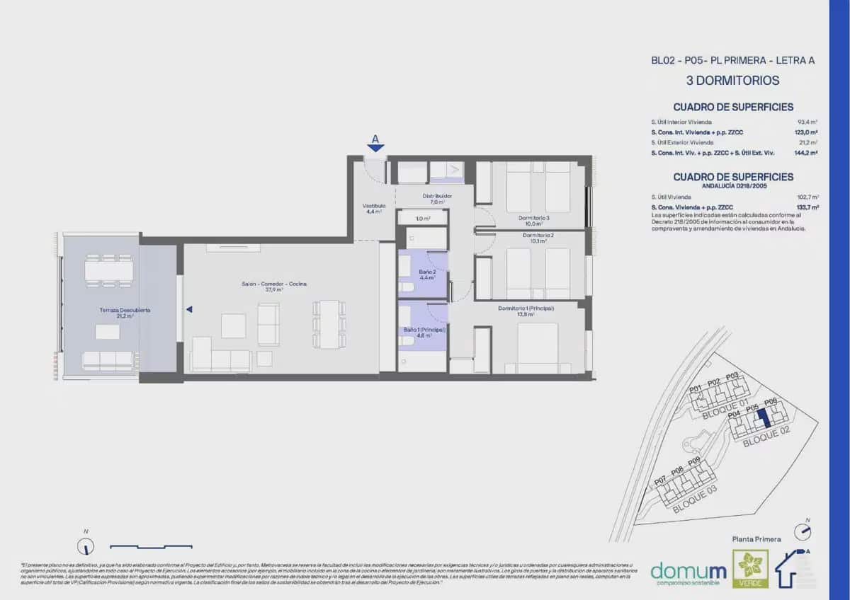 3 camera da letto Appartamento in vendita in Casares con piscina garage - 497.000 € (Rif: 10120375)