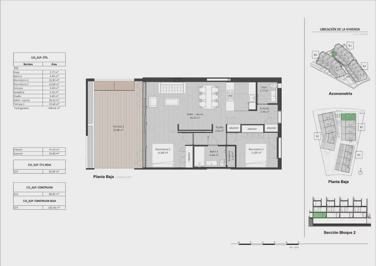 2 camera da letto Appartamento in vendita in New Golden Mile con piscina - 499.000 € (Rif: 10120384)