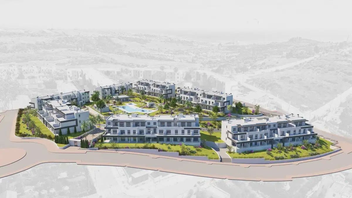 2 soverom Penthouse til salgs i Estepona med svømmebasseng garasje - € 441 000 (Ref: 10120388)