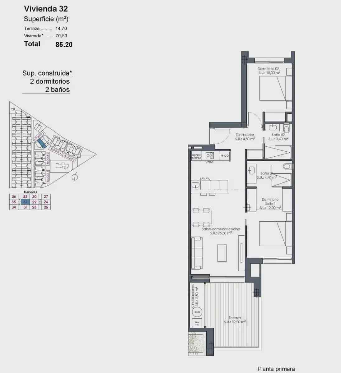 2 sypialnia Apartament na sprzedaż w Los Alcazares z basenem garażem - 309 000 € (Ref: 10135637)