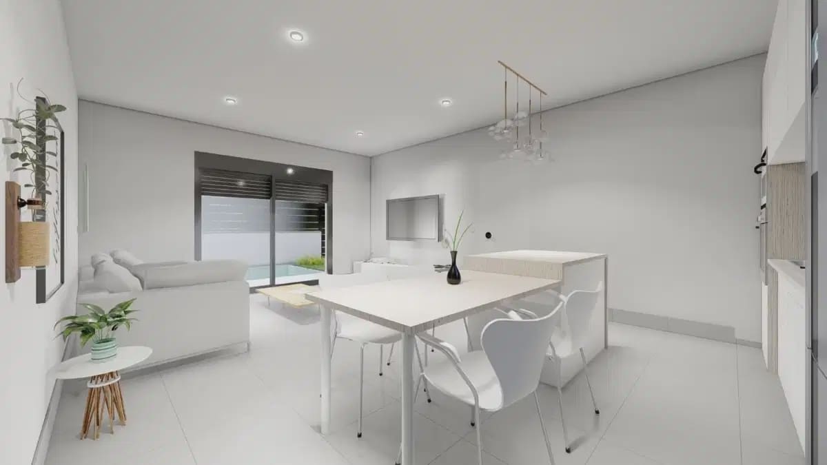 2 sovrum Semi-fristående Villa till salu i Roldan med pool garage - 311 900 € (Ref: 10135656)
