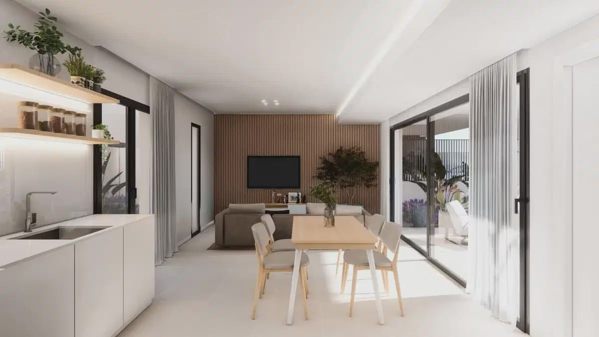 2 slaapkamer Bungalow te koop in San Pedro del Pinatar met zwembad garage - € 324.900 (Ref: 10140111)