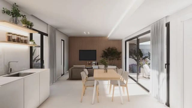 2 makuuhuone Bungalow myytävänä paikassa Lo Pagan, San Pedro del Pinatar mukana uima-altaan 
autotalli - 324 900 € (Ref: 10140111)