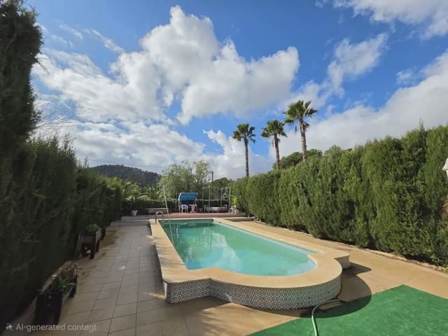 6 soverom Villa til salgs i Elda med svømmebasseng garasje - € 349 995 (Ref: 10147401)