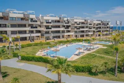 2 sypialnia Apartament na sprzedaż w Playa Flamenca z basenem garażem - 368 800 € (Ref: 10150425)
