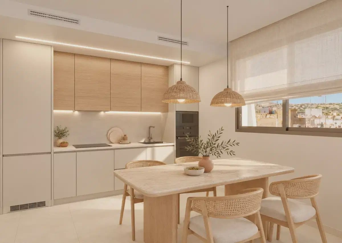 2 soveværelse Penthouse til salg i Santa Pola med swimmingpool garage - € 385.000 (Ref: 10153262)