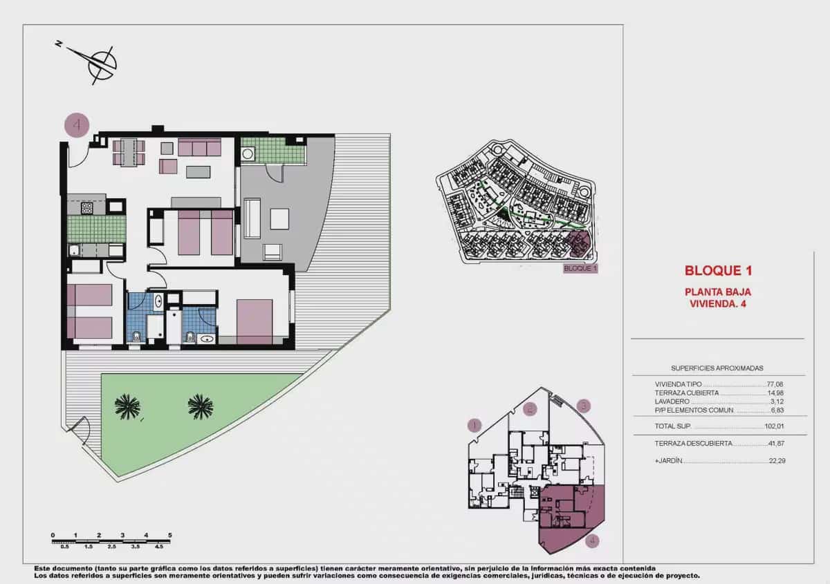 3 chambre Appartement à vendre à Pilar de la Horadada avec piscine garage - 389 000 € (Ref: 10153264)