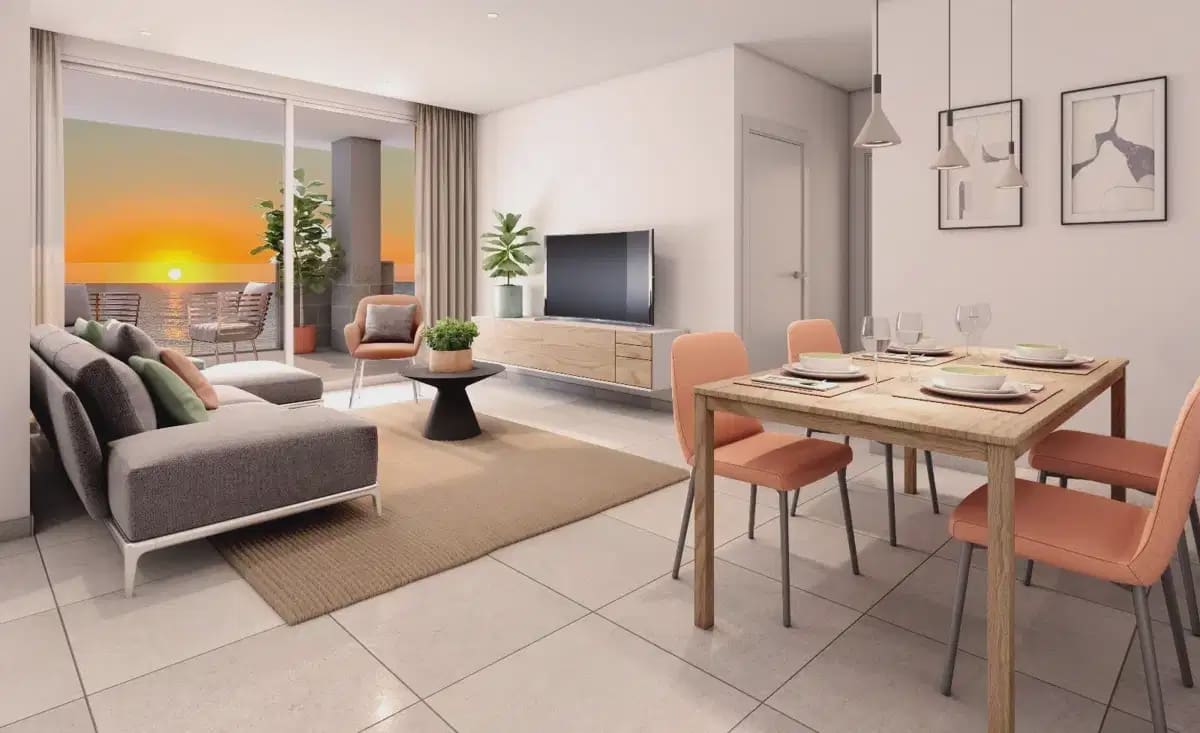 2 soveværelse Penthouse til salg i La Manga del Mar Menor med swimmingpool - € 385.000 (Ref: 10153279)