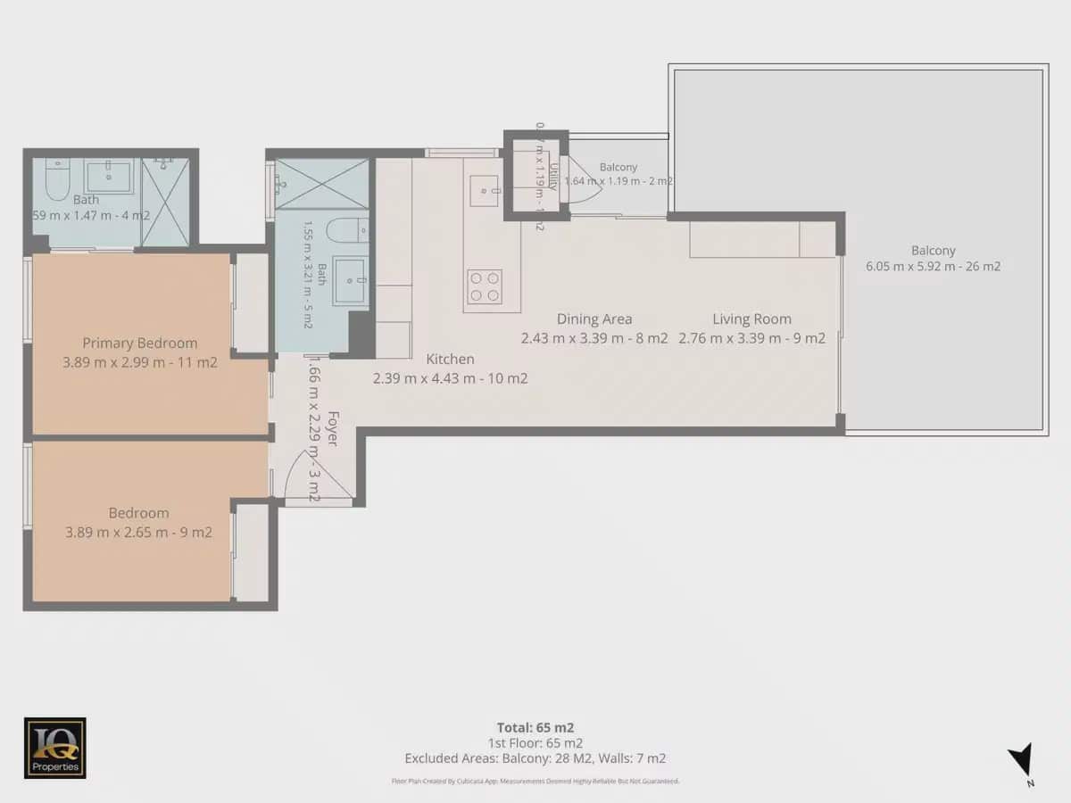 2 soverom Leilighet til salgs i Los Altos med svømmebasseng garasje - € 287 000 (Ref: 10163736)