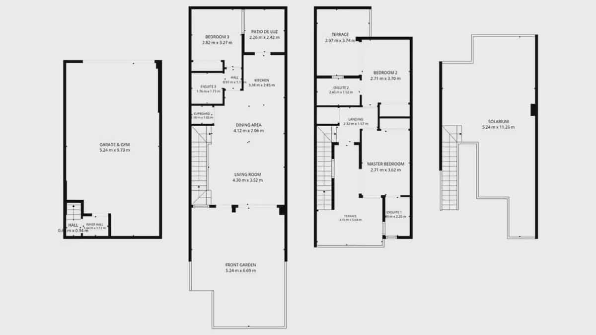 3 slaapkamer Huis te koop in Los Dolses met zwembad garage - € 395.000 (Ref: 10179206)