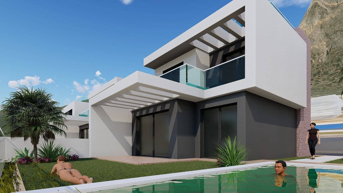 2 sypialnia Willa na sprzedaż w Polop - 470 000 € (Ref: 8820951)