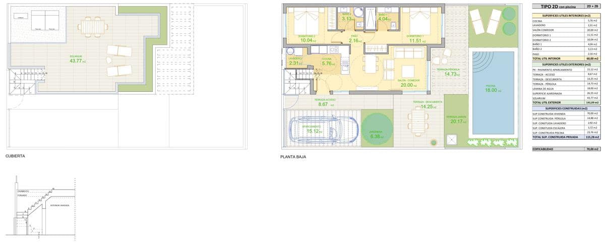 2 sypialnia Willa na sprzedaż w Polop - 470 000 € (Ref: 8820951)