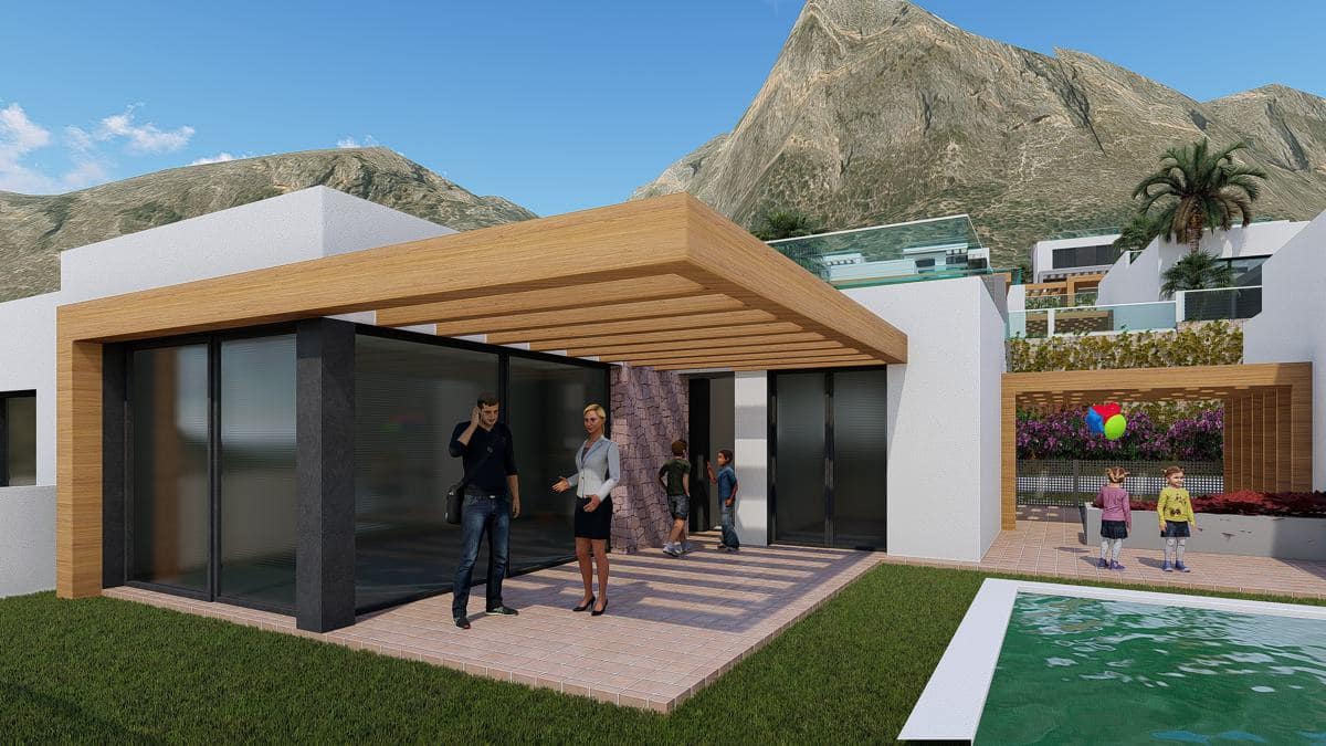 2 sypialnia Willa na sprzedaż w Polop - 470 000 € (Ref: 8820951)