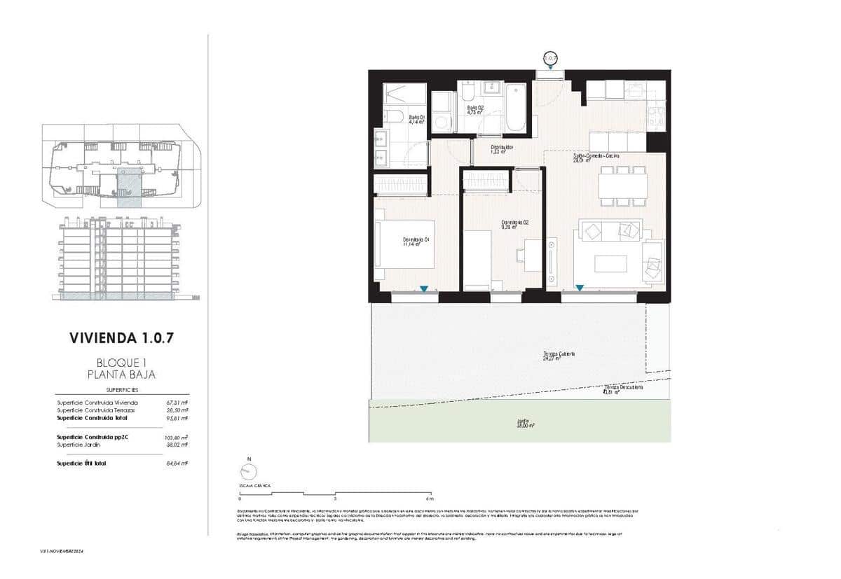 Apartamento de 2 habitaciones en La Villajoyosa / Vila Joiosa en venta - 438.000 € (Ref: 9289912)