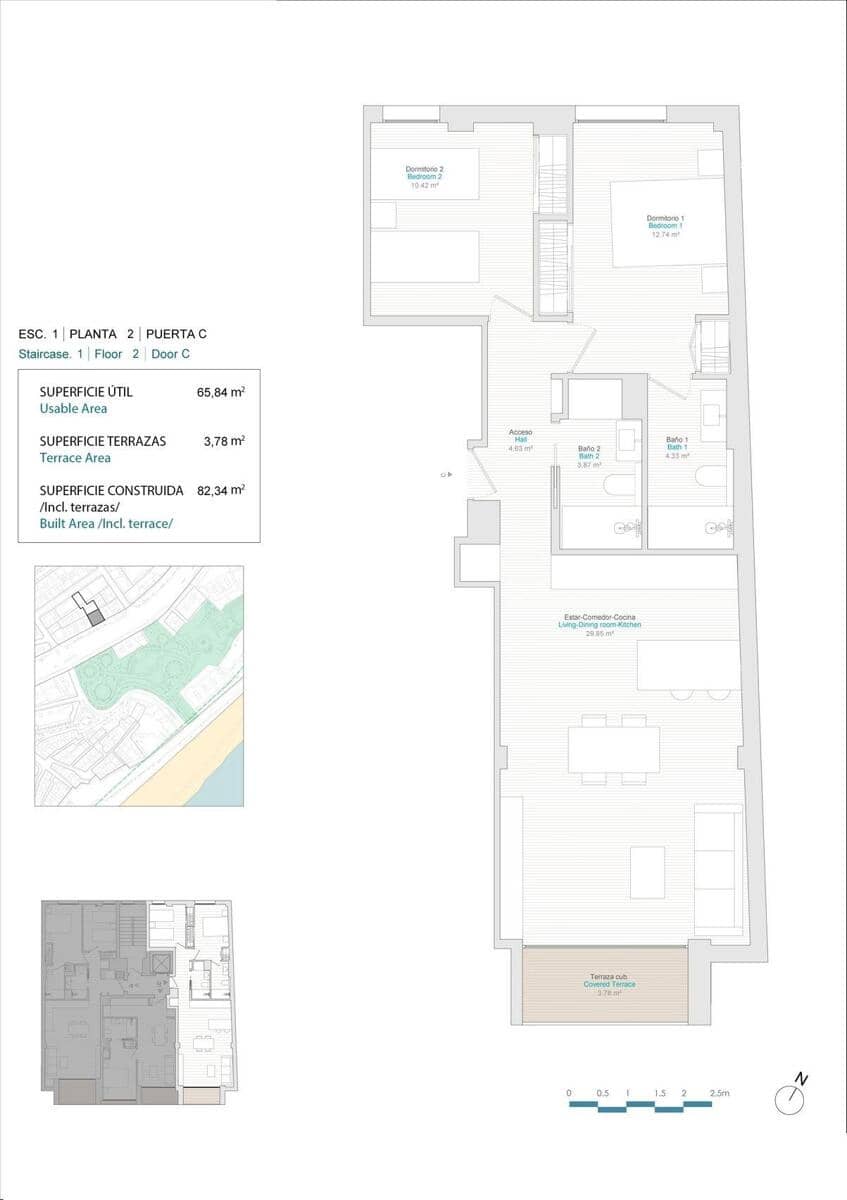 2 soverom Leilighet til salgs i La Villajoyosa / Vila Joiosa - € 420 000 (Ref: 9289931)