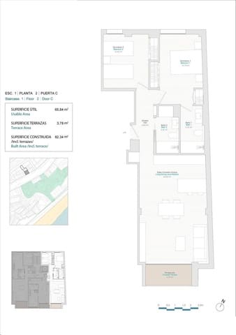 2 soverom Leilighet til salgs i Centro Urbano, La Villajoyosa / Vila Joiosa - € 420 000 (Ref: 9289931)