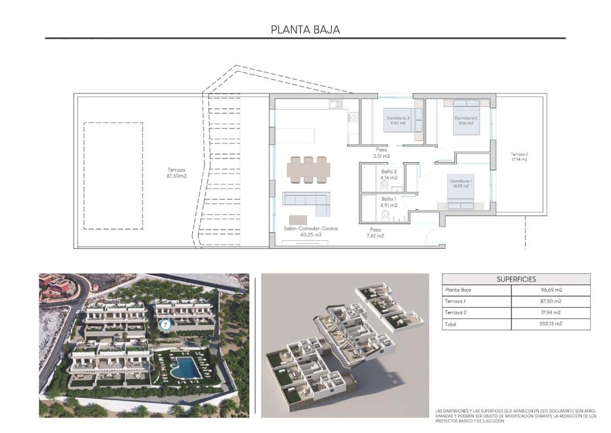 3 camera da letto Bungalow in vendita in Finestrat - 409.900 € (Rif: 9293376)