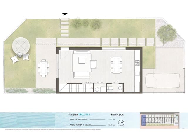 3 makuuhuone Huvila myytävänä paikassa Pilar de la Horadada ciudad, Pilar de la Horadada - 437 900 € (Ref: 9293388)