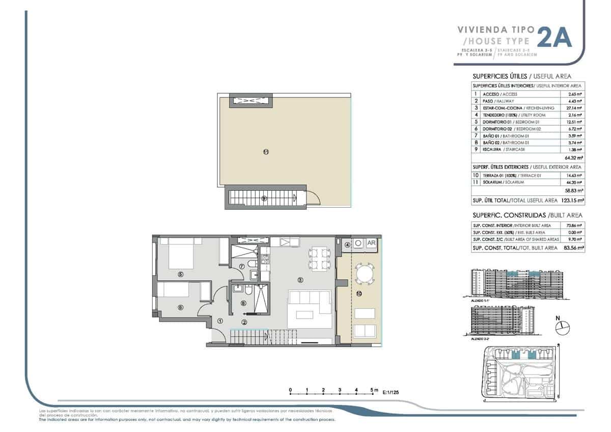 2 Zimmer Penthouse zu verkaufen in Torrevieja - 424.000 € (Ref: 9293407)