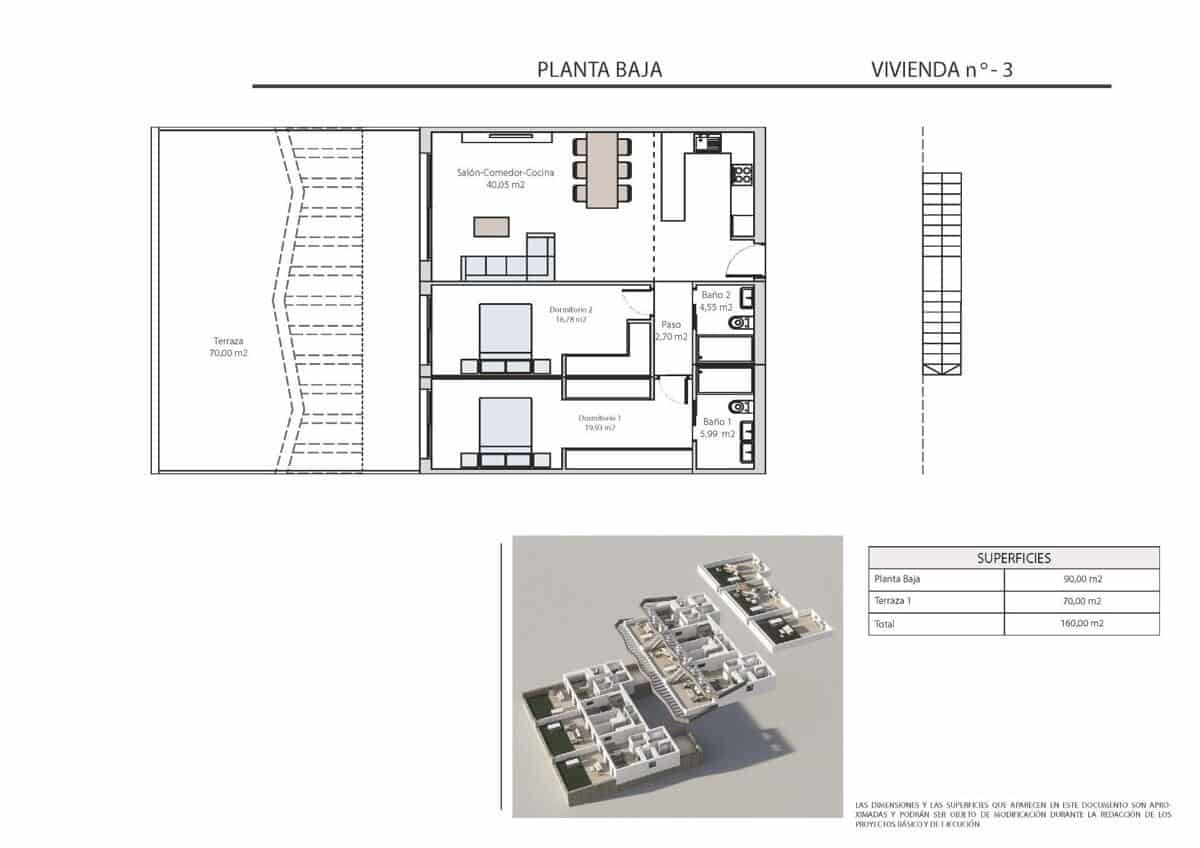 2 camera da letto Bungalow in vendita in Finestrat - 432.000 € (Rif: 9332777)