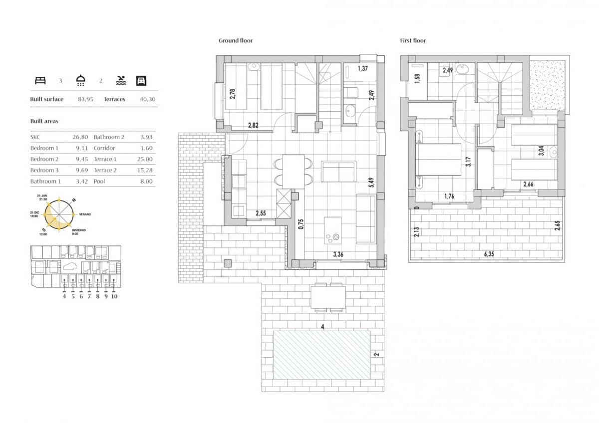 3 slaapkamer Villa te koop in Dehesa de Campoamor - € 359.000 (Ref: 9332804)