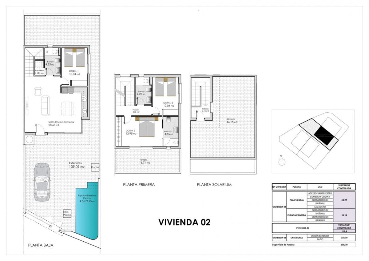 3 soverom Villa til salgs i Pilar de la Horadada - € 379 900 (Ref: 9332819)