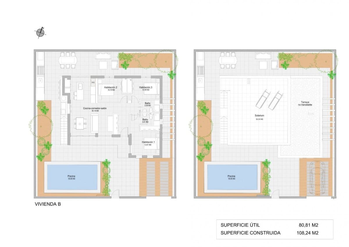 3 camera da letto Villa in vendita in Pilar de la Horadada - 422.500 € (Rif: 9332825)